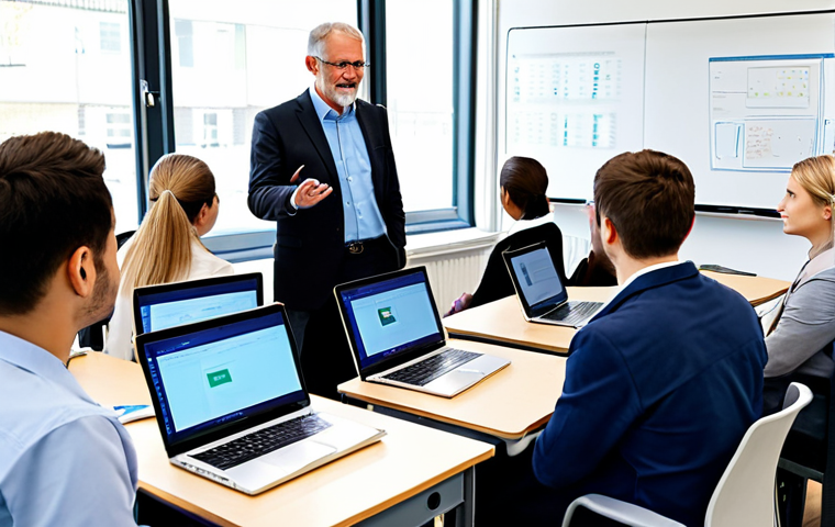 교통산업 변화와 직업군 대응법 - Digital Skills in Transportation**
"A professional-looking training session on digital logistics so...