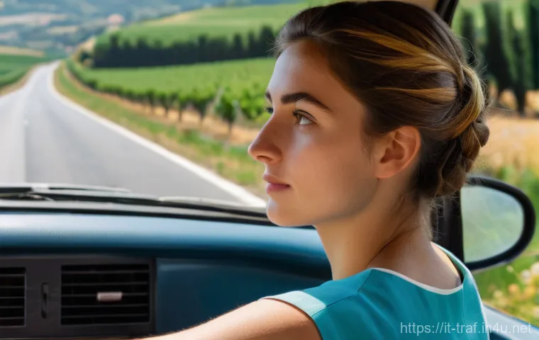 교통자격증 실기시험 준비 가이드 - **Prompt:** "A detailed close-up of an Italian driving instructor, a man in his 40s with a patient a...