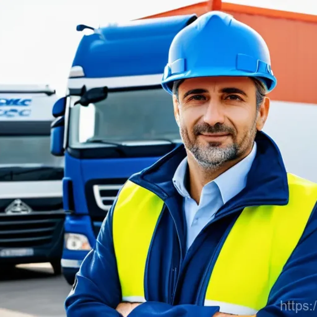 교통관련 직종별 취업 준비 자료 - **Image Prompt 1: The Qualified Professional Driver**
    "A confident Italian professional truck dr...
