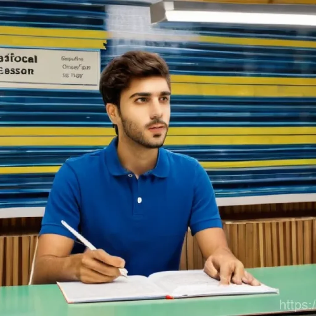 교통기사 시험 후기와 조언 - **Italian Driving Theory Exam Preparation:** A realistic image of a focused young Italian adult, app...