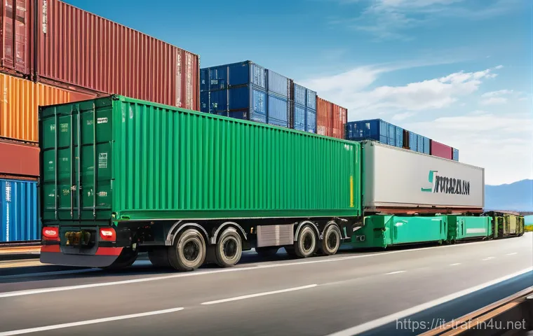 교통분야 전문가의 자격증 활용법 - **Prompt:** A confident and modern Italian logistics professional, male or female, in their late 30s...