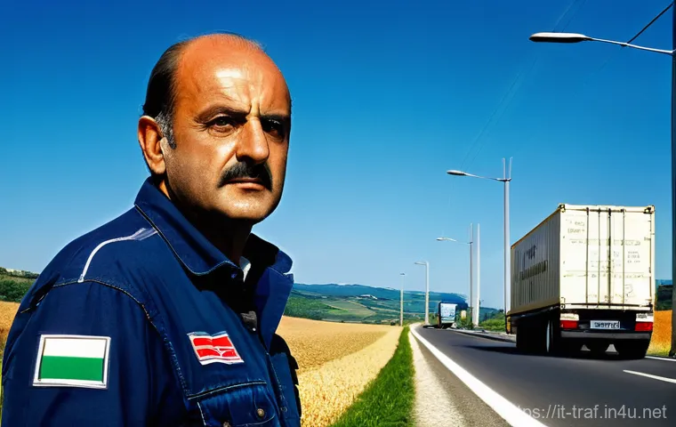 교통업계 자격증과 글로벌 경쟁력 - **"My First Steps in Italian Logistics"**
    A vibrant, realistic photograph capturing a young, ent...